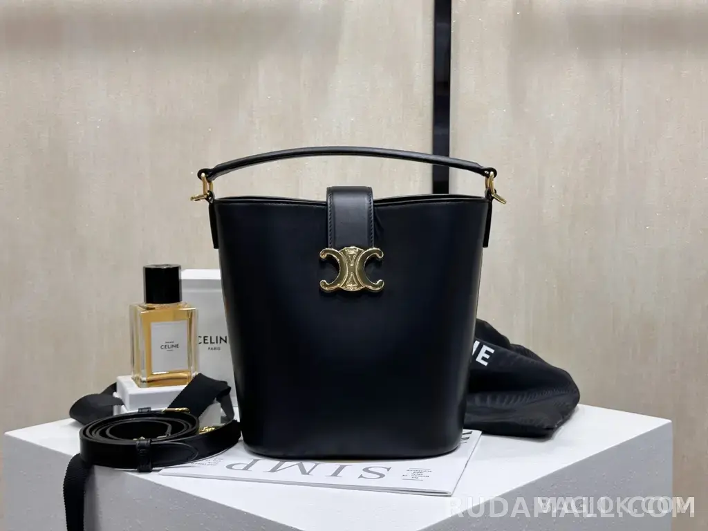 null CELINE 루이즈 버킷백 스몰 상세 이미지