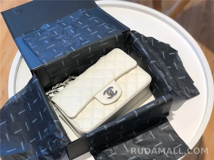 null 샤넬 클래식 플랩 미니백 은장 상세 이미지