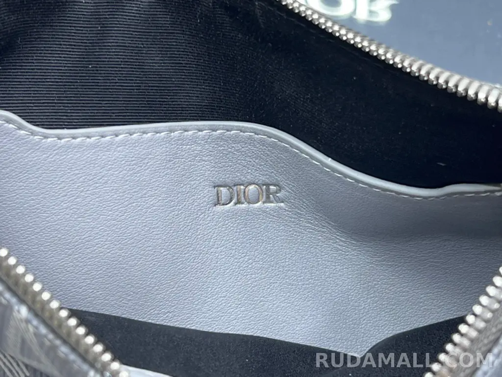 null  DIOR 디올 CD 다이아몬드 캔버스 A5 파우치 클러치 상세 이미지