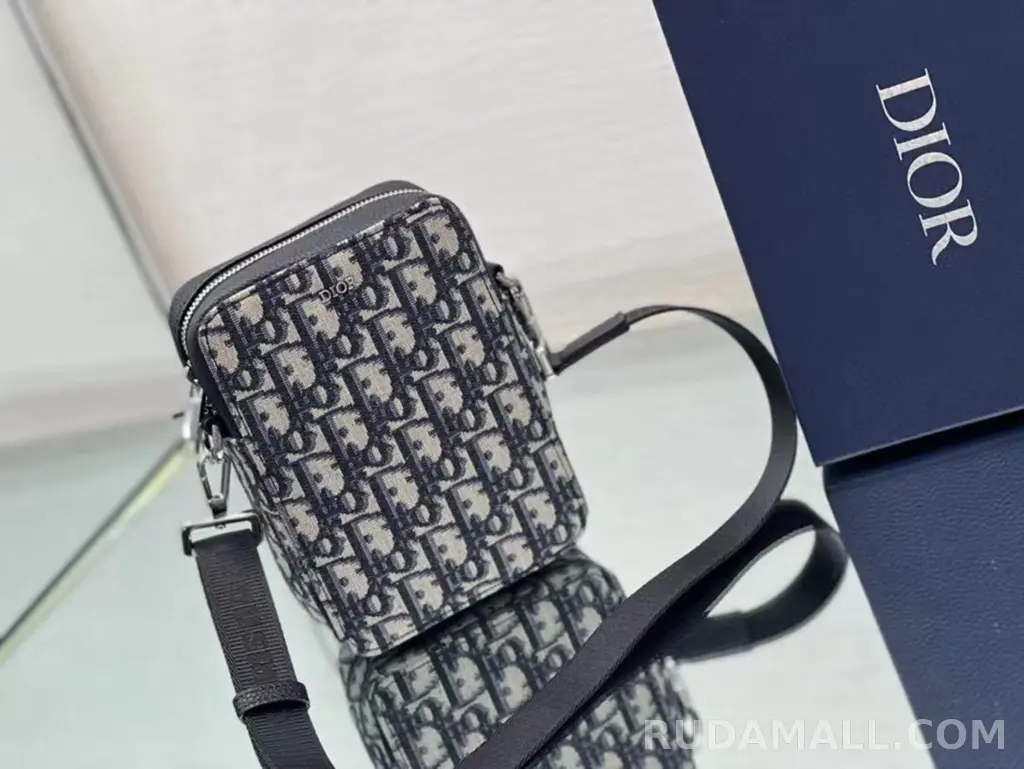 null DIOR 디올 자카드 크로스 백 상세 이미지