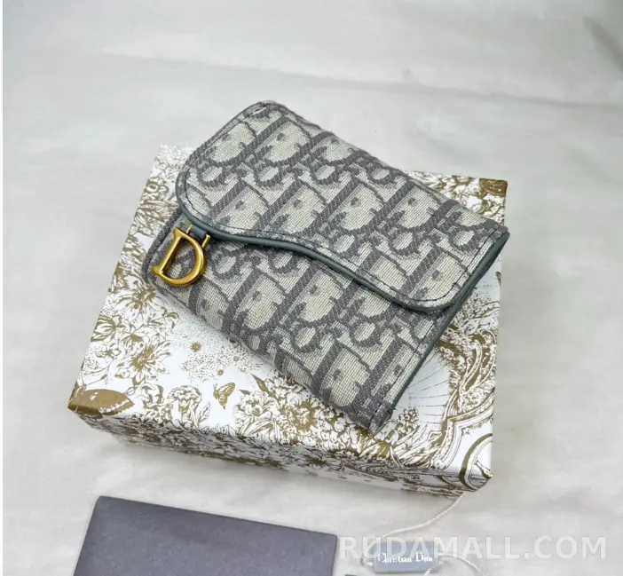 null Saddle Lotus 지갑 상세 이미지