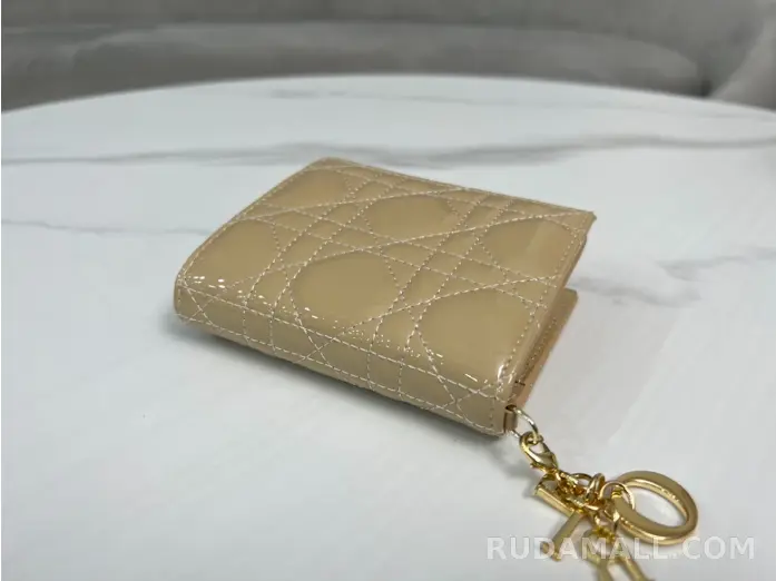 null 레이디 디올 페이턴트 까나쥬 미니 지갑 상세 이미지