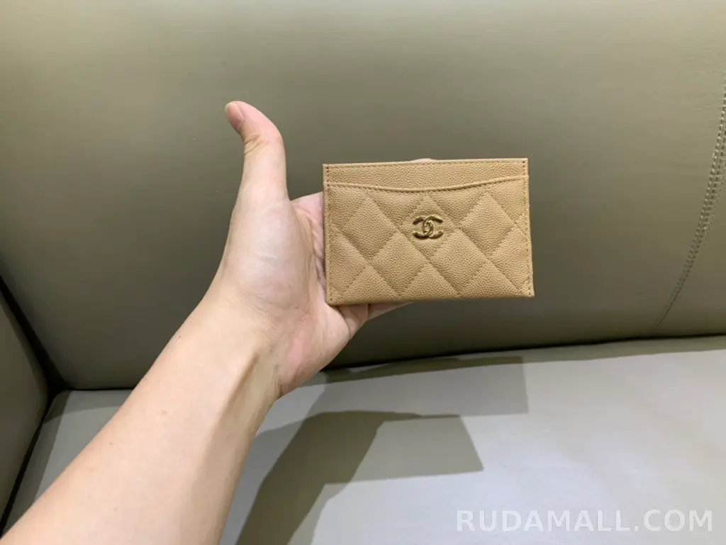 null 샤넬 클래식 카드지갑 캐비어 상세 이미지