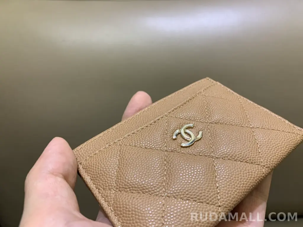 null 샤넬 클래식 카드지갑 캐비어 상세 이미지