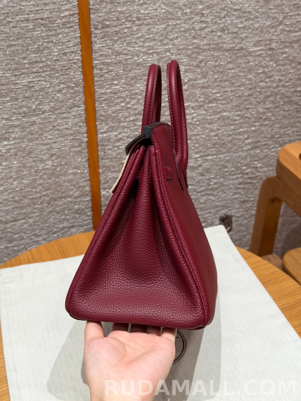 null 에르메스 버킨백 25 토고가죽 금장 상세 이미지