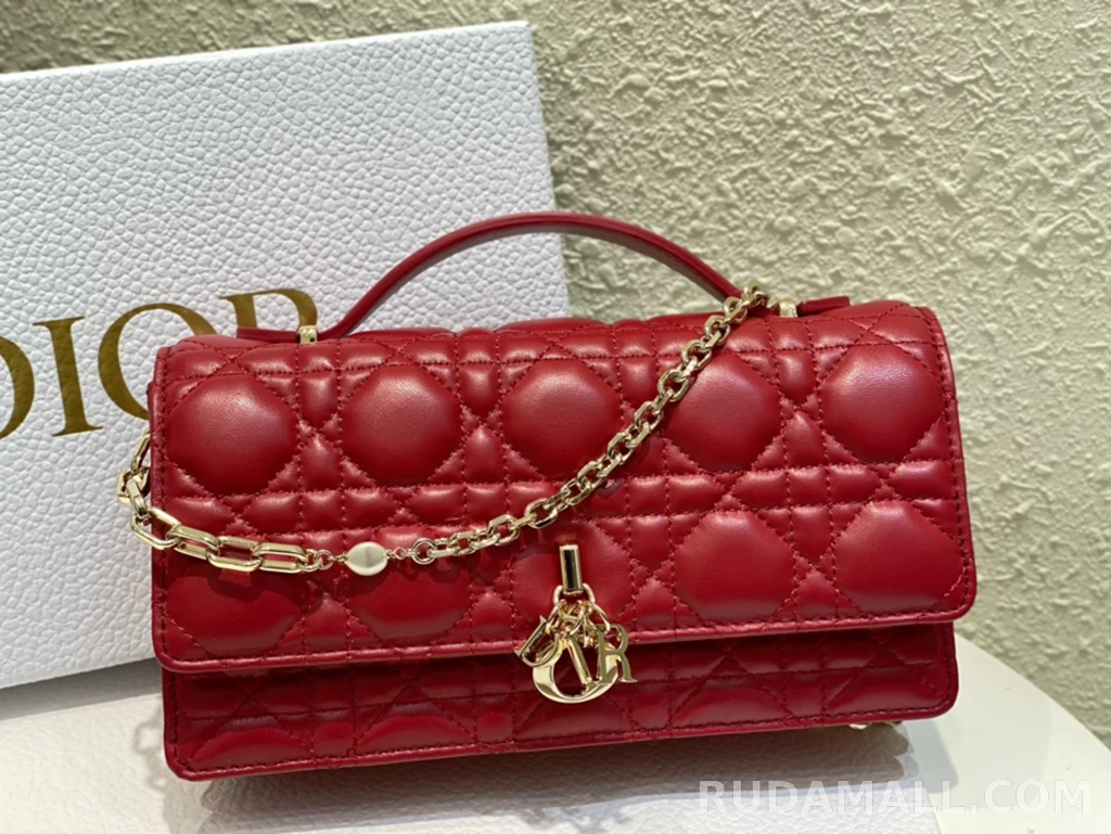 null  디올 My Dior 미니 백 까나쥬 양가죽 상세 이미지