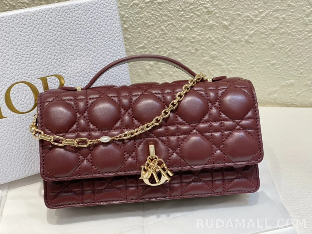 null  디올 My Dior 미니 백 까나쥬 양가죽 상세 이미지