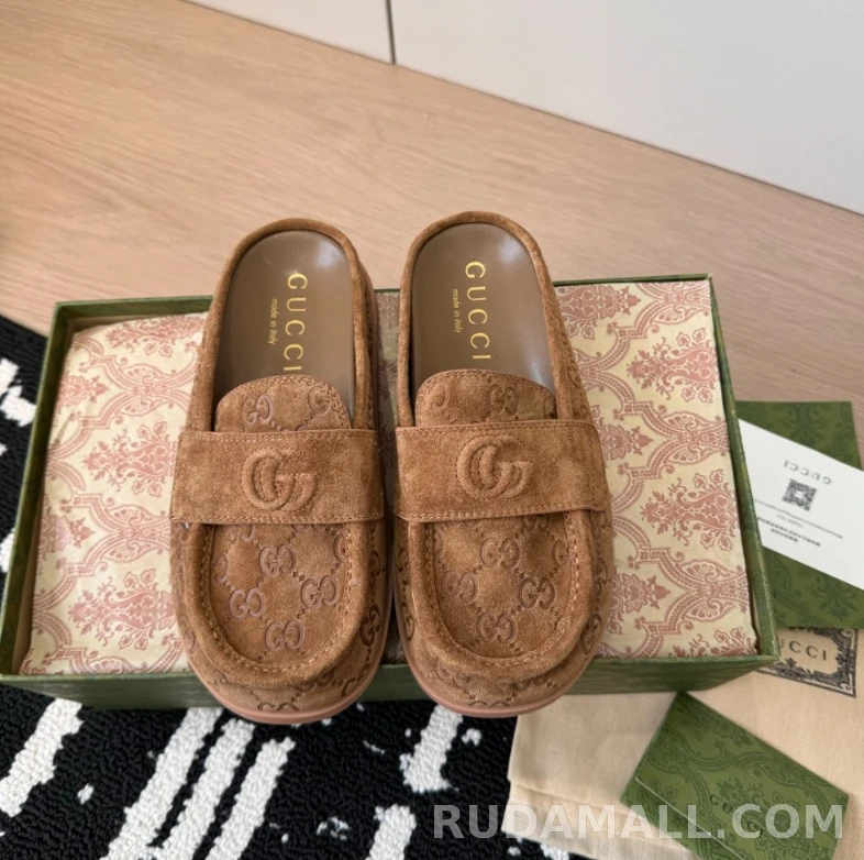 null  더블 G 디테일의 뮬 817468 상세 이미지