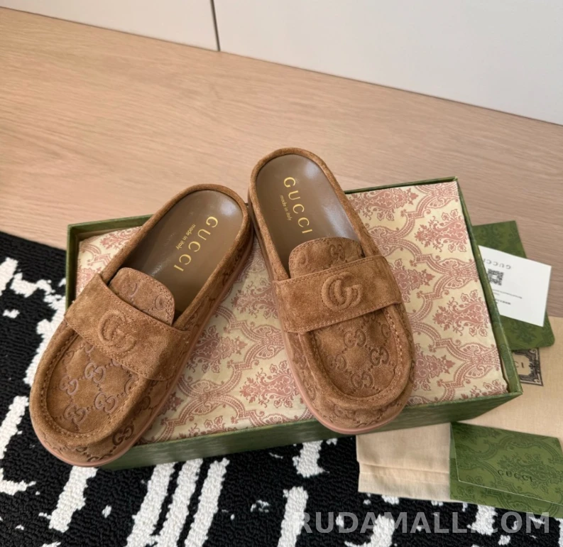 null  더블 G 디테일의 뮬 817468 상세 이미지