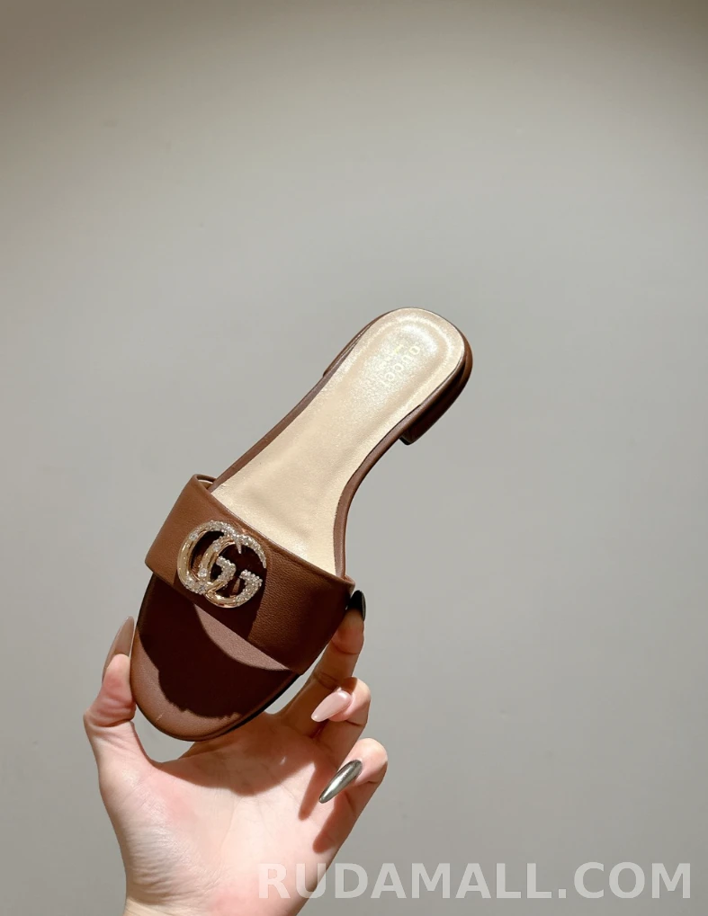 null  더블 G 슬라이드 샌들 816673  상세 이미지