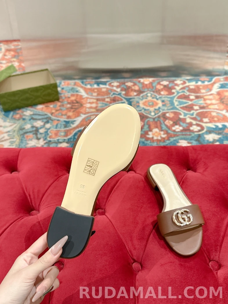 null  더블 G 슬라이드 샌들 816673  상세 이미지