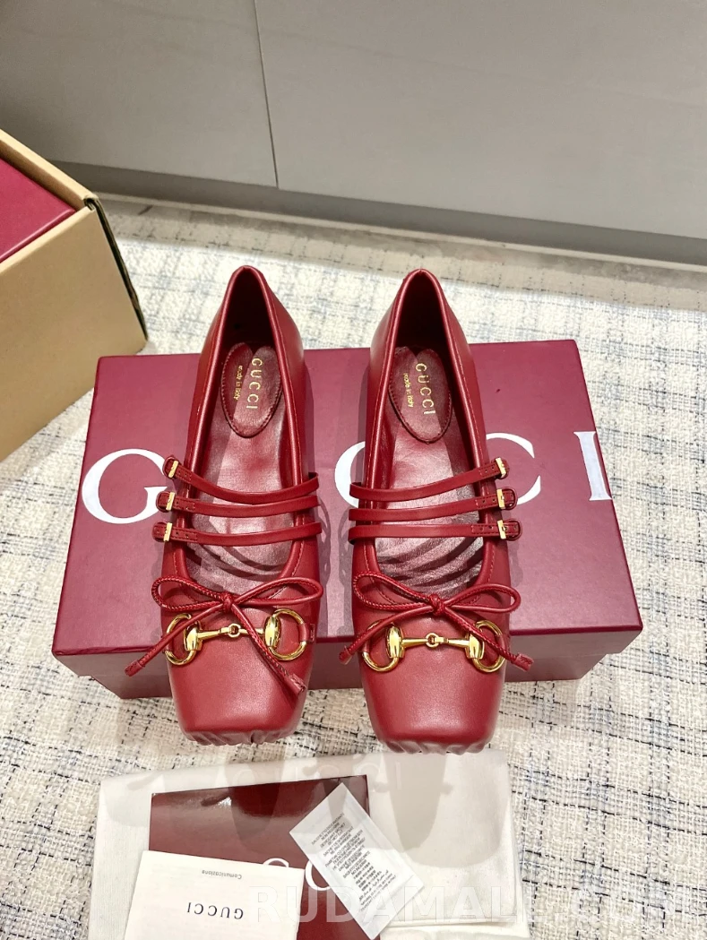 null 홀스빗 플랫 슈즈 814318 상세 이미지