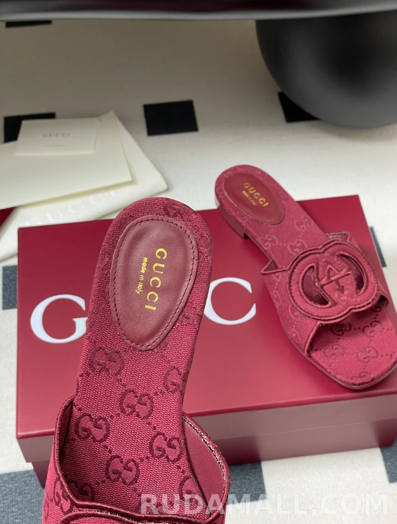 null  인터로킹 G 슬라이드 샌들 790447 상세 이미지