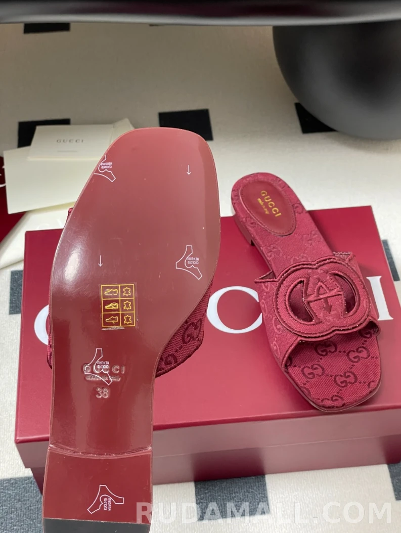 null  인터로킹 G 슬라이드 샌들 790447 상세 이미지