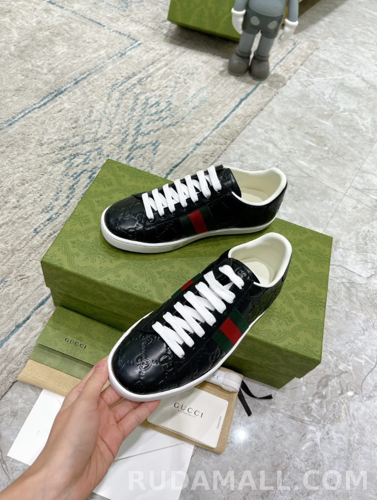 null 에이스 시그니처 스니커즈 ﻿386750 상세 이미지