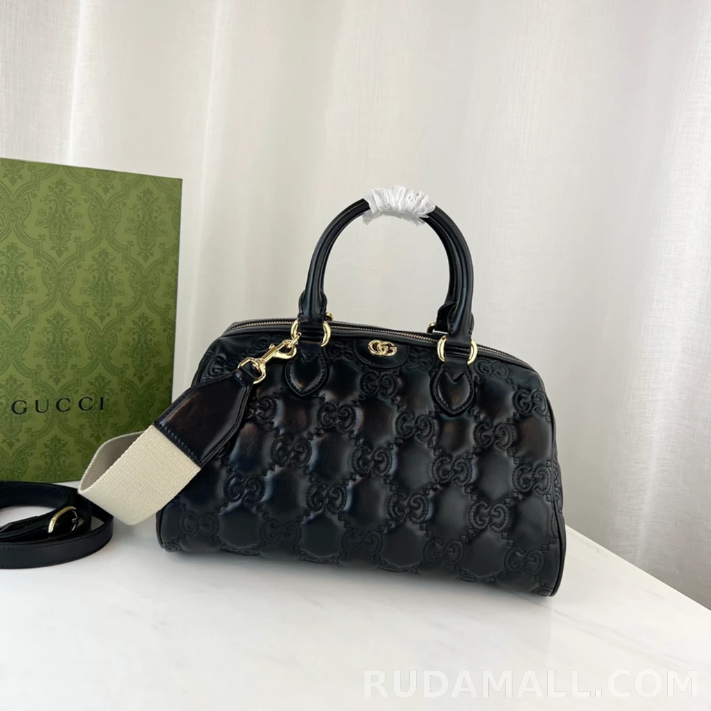  GUCCi 구찌 GG 마틀라세 레더 탑 핸들백_대표이미지