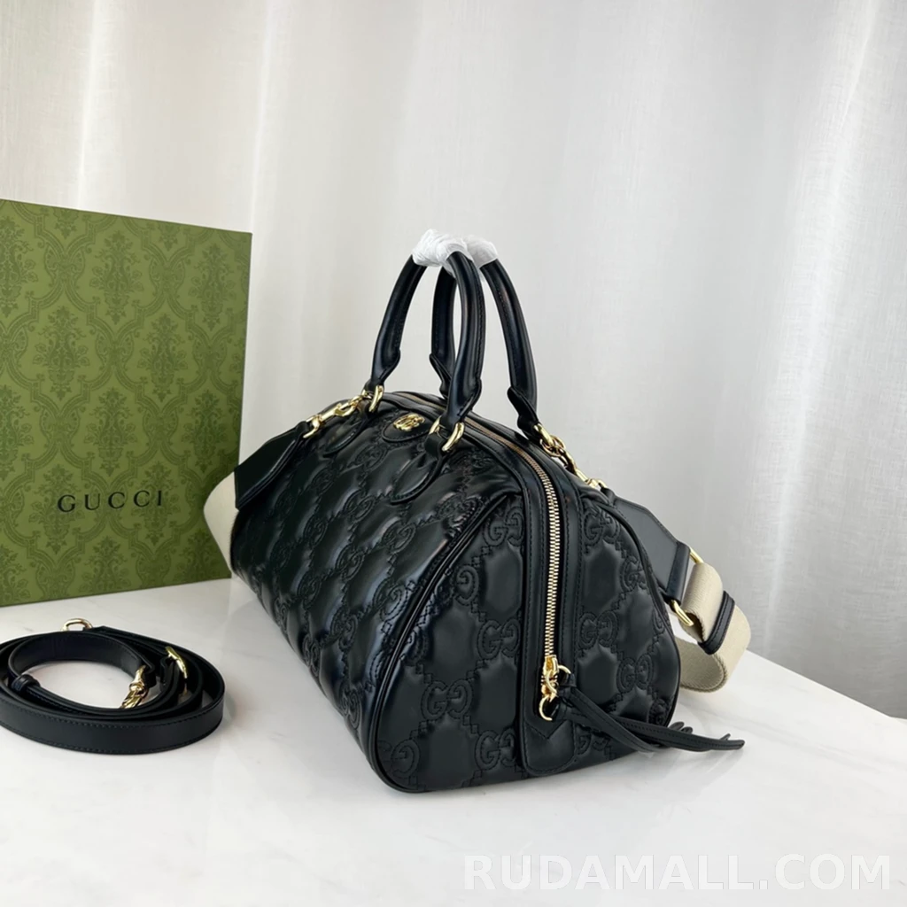 null  GUCCi 구찌 GG 마틀라세 레더 탑 핸들백 상세 이미지