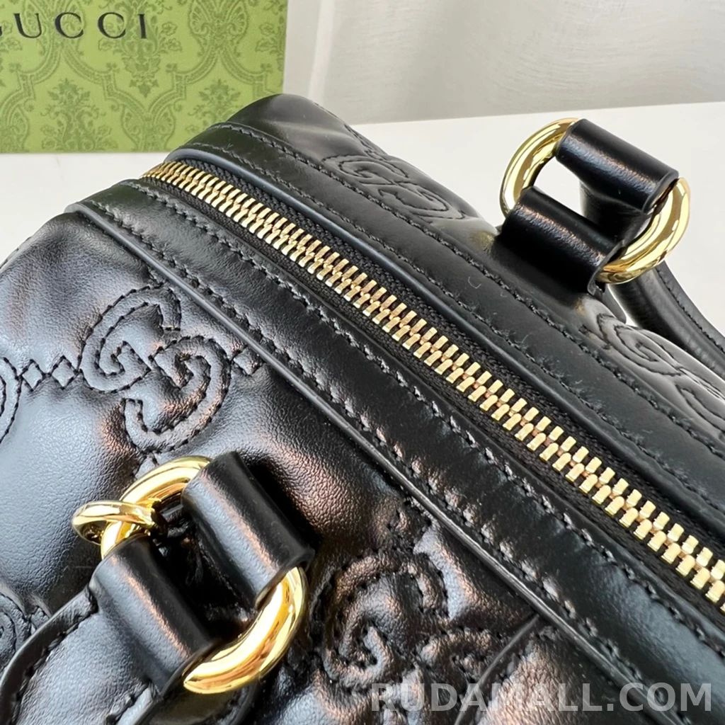 null  GUCCi 구찌 GG 마틀라세 레더 탑 핸들백 상세 이미지