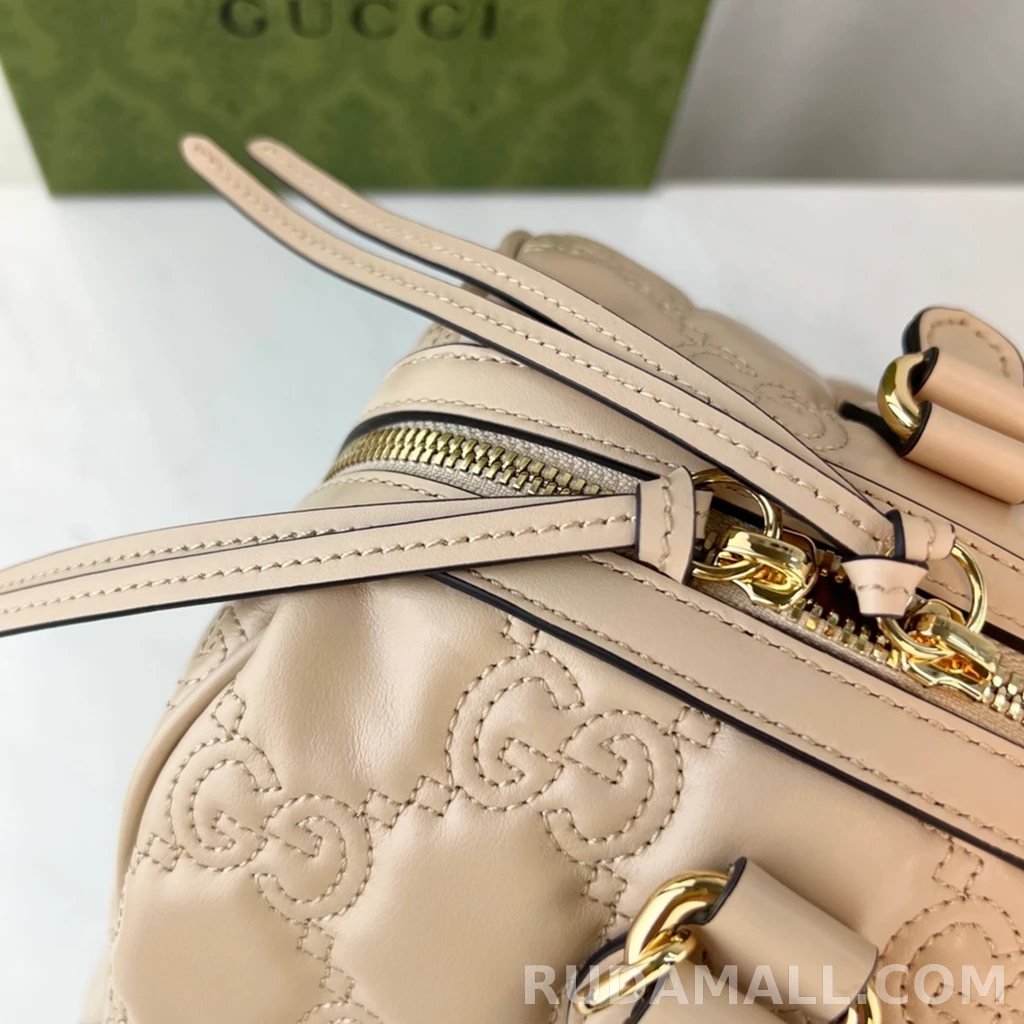 null  GUCCi 구찌 GG 마틀라세 레더 탑 핸들백 상세 이미지
