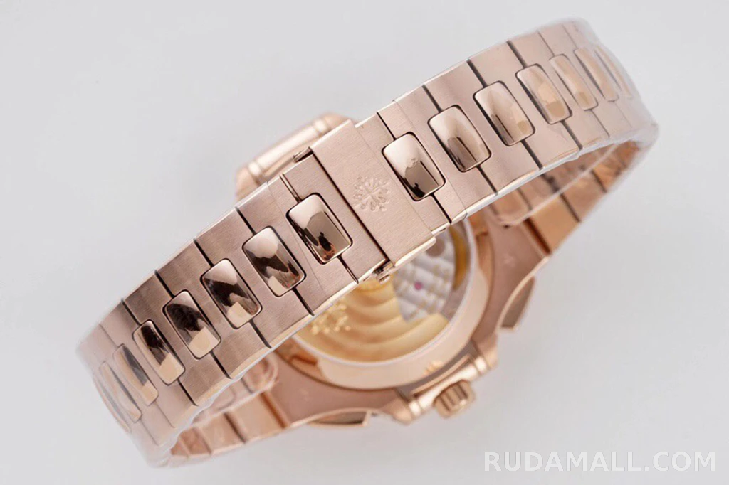 null 3K공장 파텍필립 노틸러스 트래블타임 검판 다이얼 로즈골드 금통 40mm 5980 상세 이미지