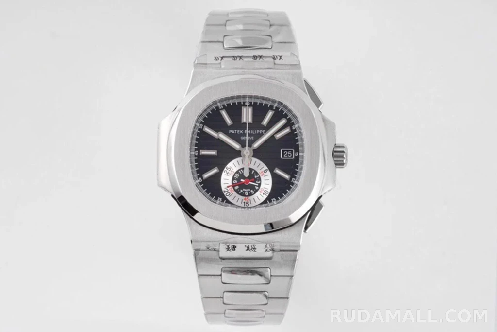 null 파텍필립 노틸러스 트래블타임 검판 다이얼 SS 브레이슬릿 40mm 5980 상세 이미지