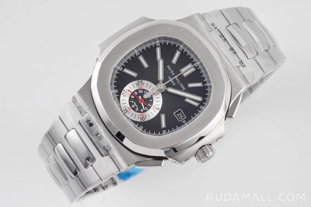 null 파텍필립 노틸러스 트래블타임 검판 다이얼 SS 브레이슬릿 40mm 5980 상세 이미지