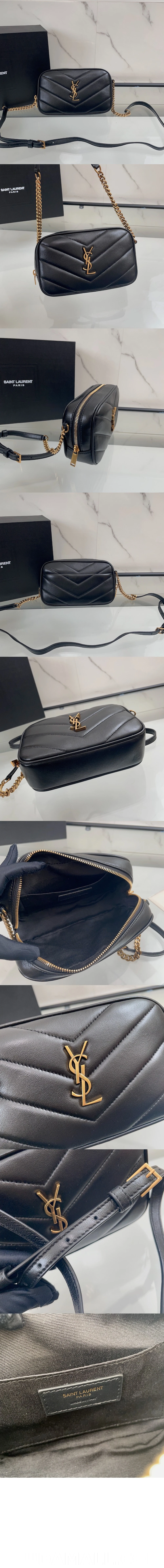 null 램스킨 소재 LOULOU 카메라 백 869468 상세 이미지