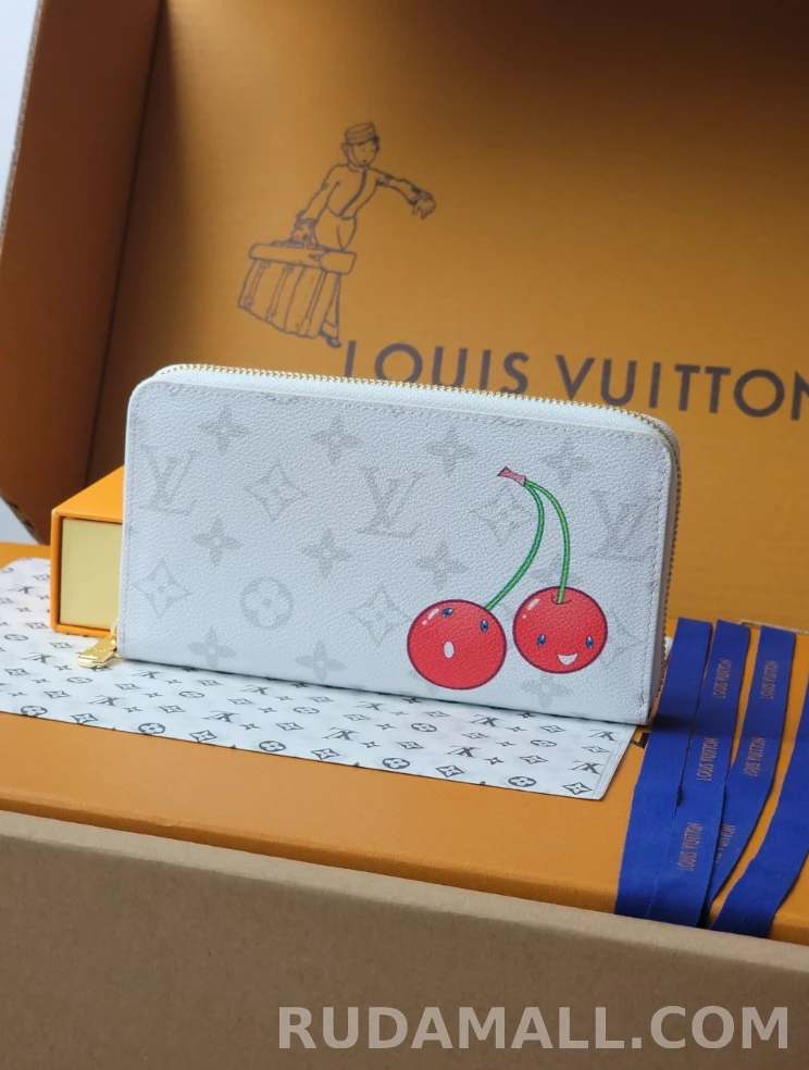 LV x TM Zippy Wallet 지피 월릿 무라카미 컬렉션 M14240_대표이미지