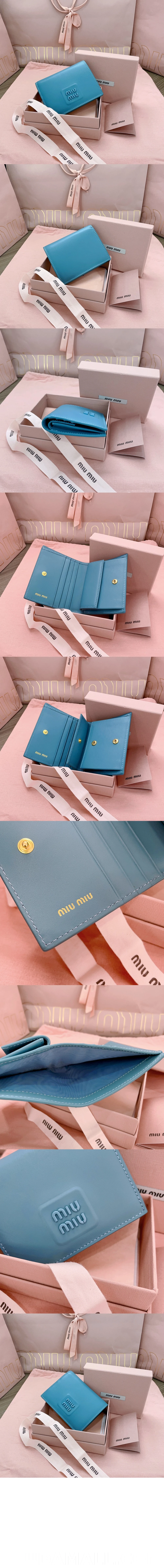 null 미우미우 가죽 반지갑 5MV204 상세 이미지