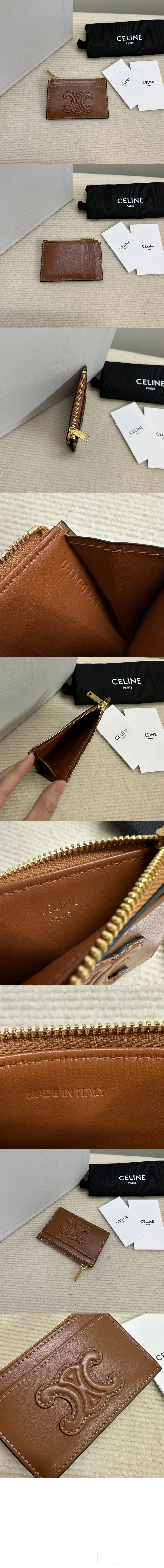 null 퀴르 트리오페 지퍼 카드 지갑 10K583 상세 이미지