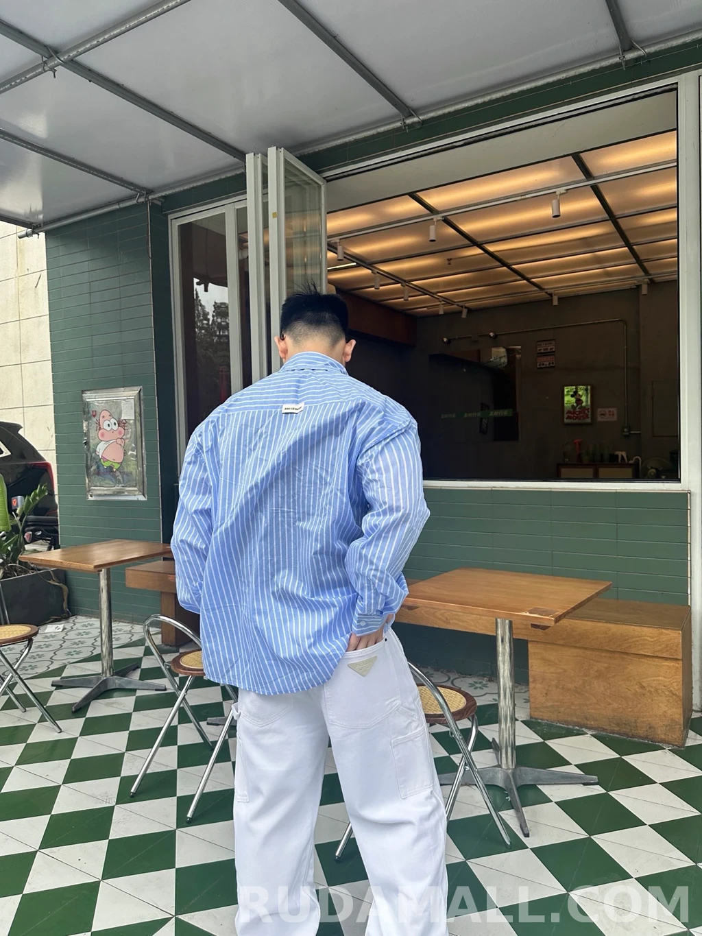 프라다 프라다 워크 팬츠 상세 이미지