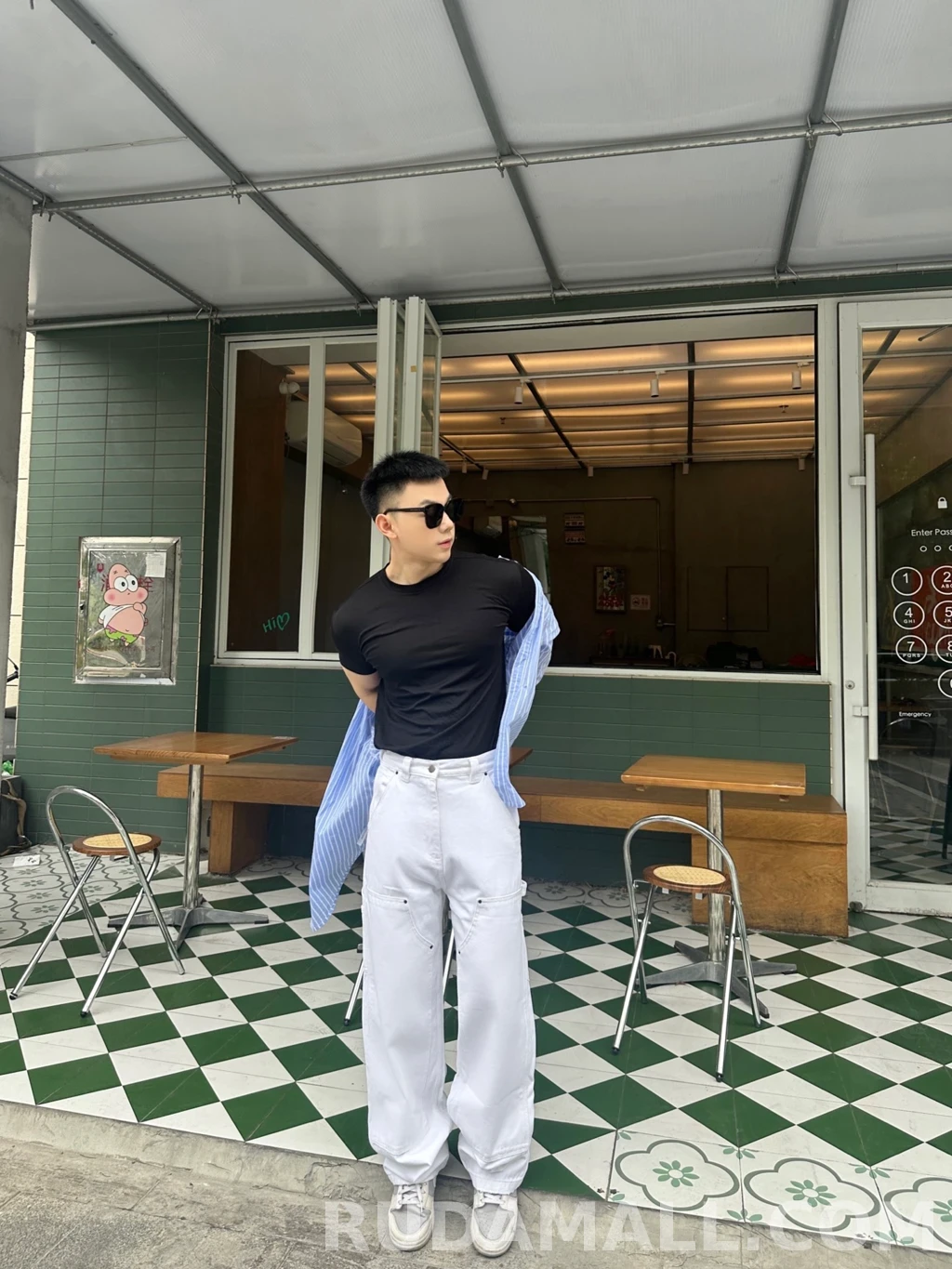 프라다 프라다 워크 팬츠 상세 이미지
