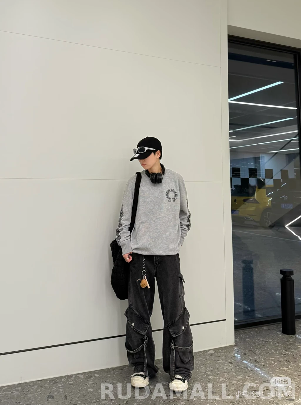 크롬하츠 크롬하츠 말발굽 로고 와플 티 상세 이미지