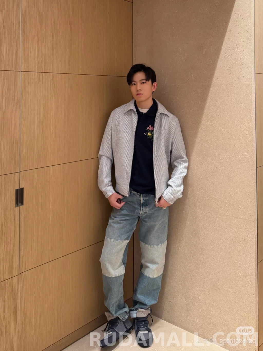 디올 디올 패널 데님 상세 이미지
