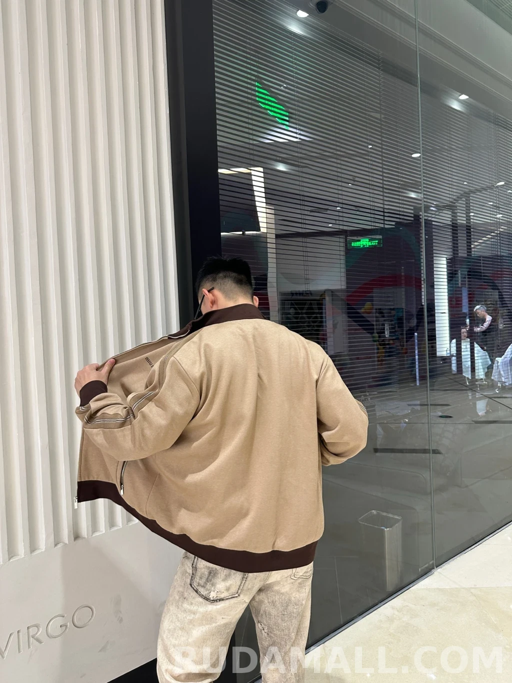미우미우 미우미우 로고 집업 상세 이미지