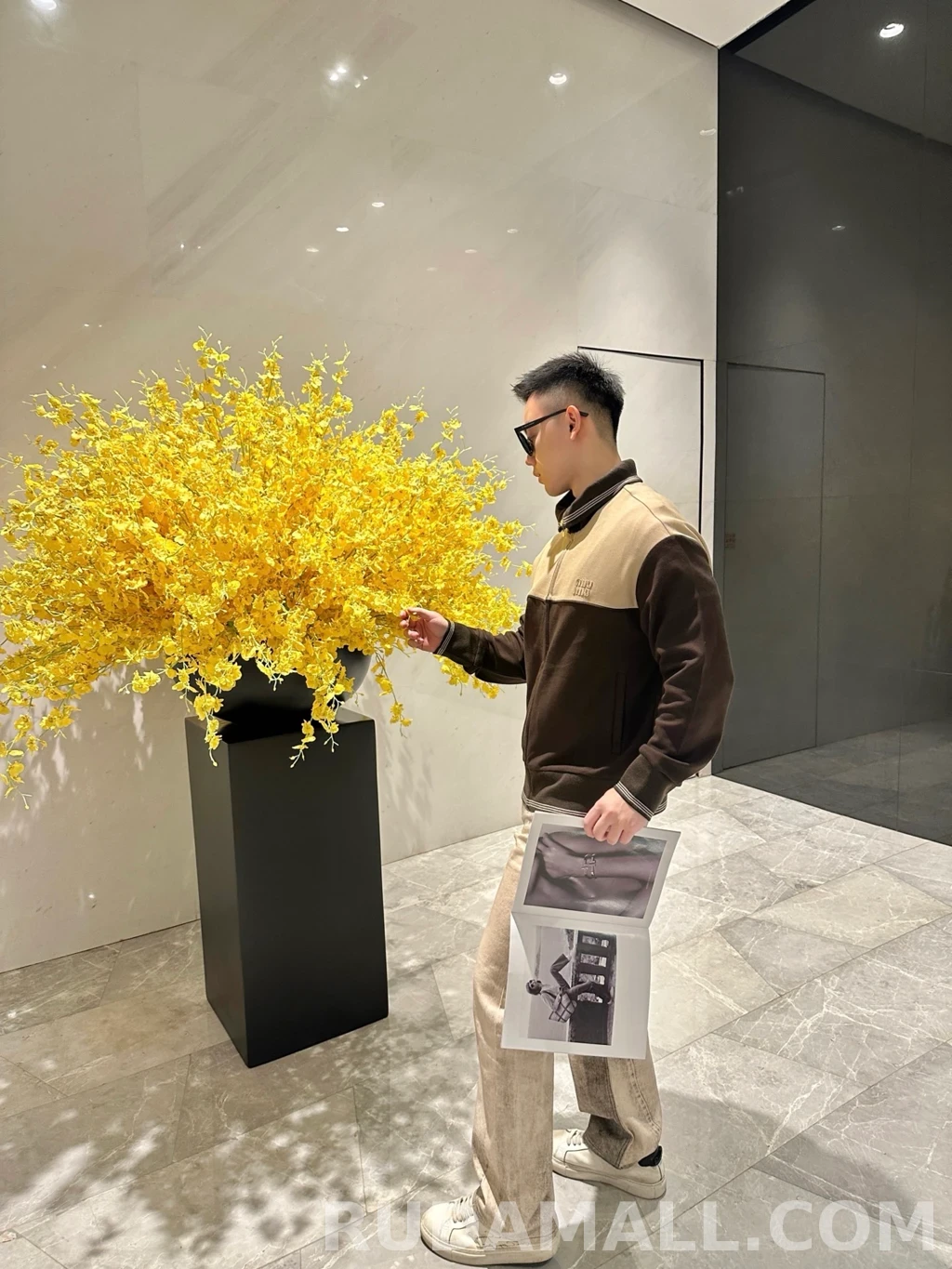 미우미우 미우미우 로고 트랙 재킷 상세 이미지
