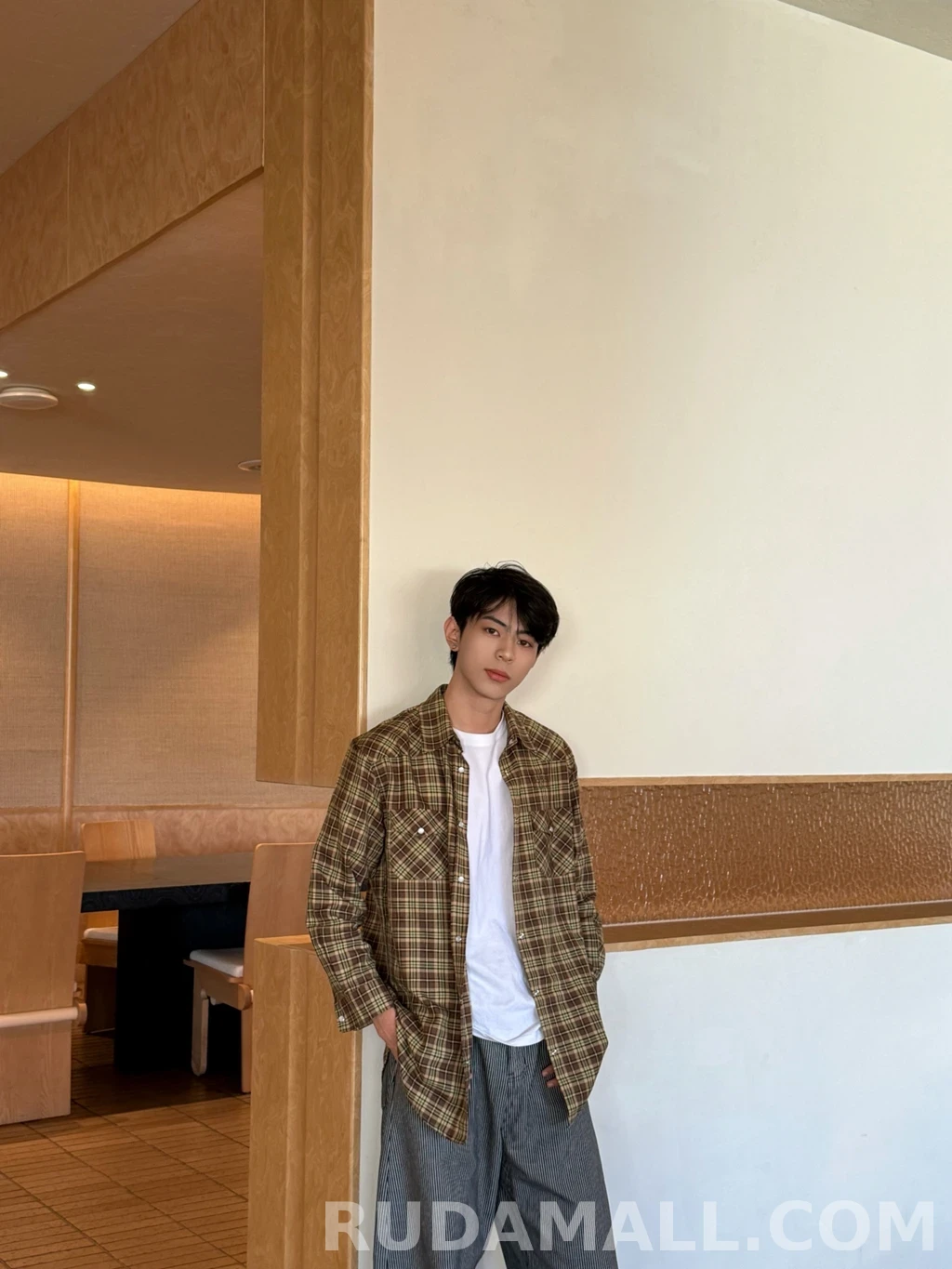 미우미우 미우미우 플란넬 셔츠 상세 이미지