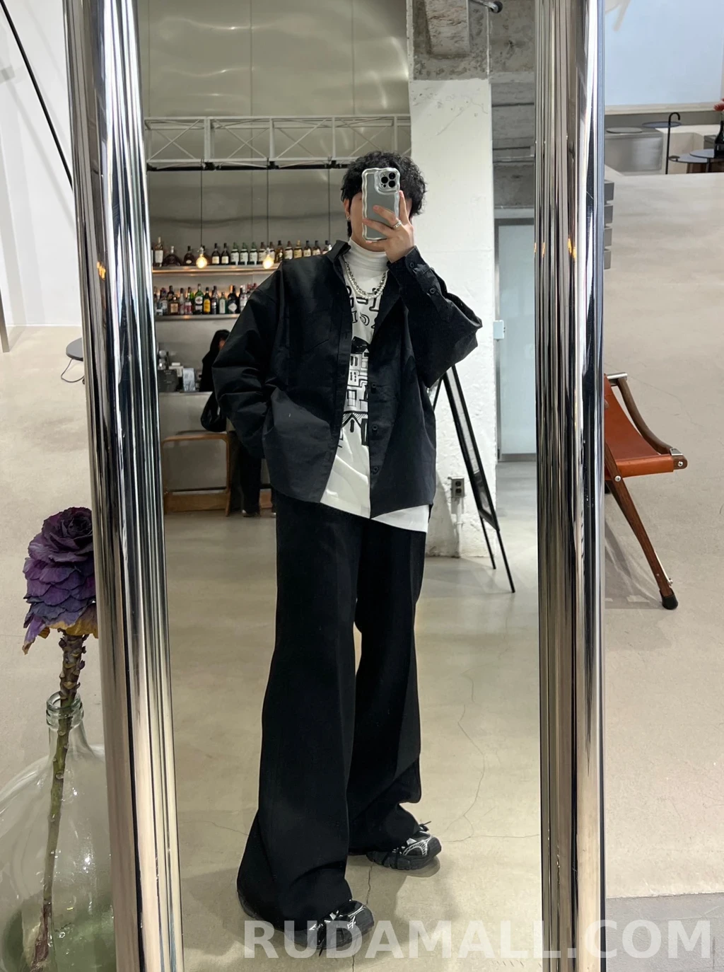 발렌시아가 발렌시아가 로고 셔츠 상세 이미지