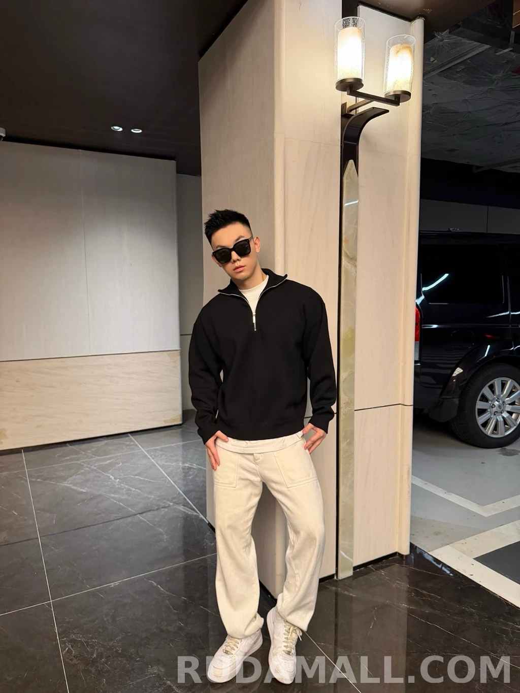 샤넬 샤넬 하프집 스웨터 상세 이미지