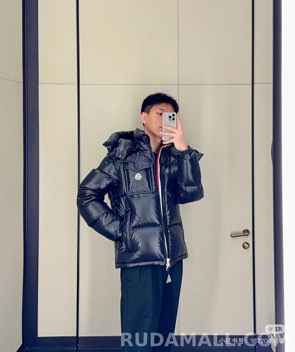몽클레어 몽클레르 몽벨리아르 후드 쇼트 다운 재킷 상세 이미지