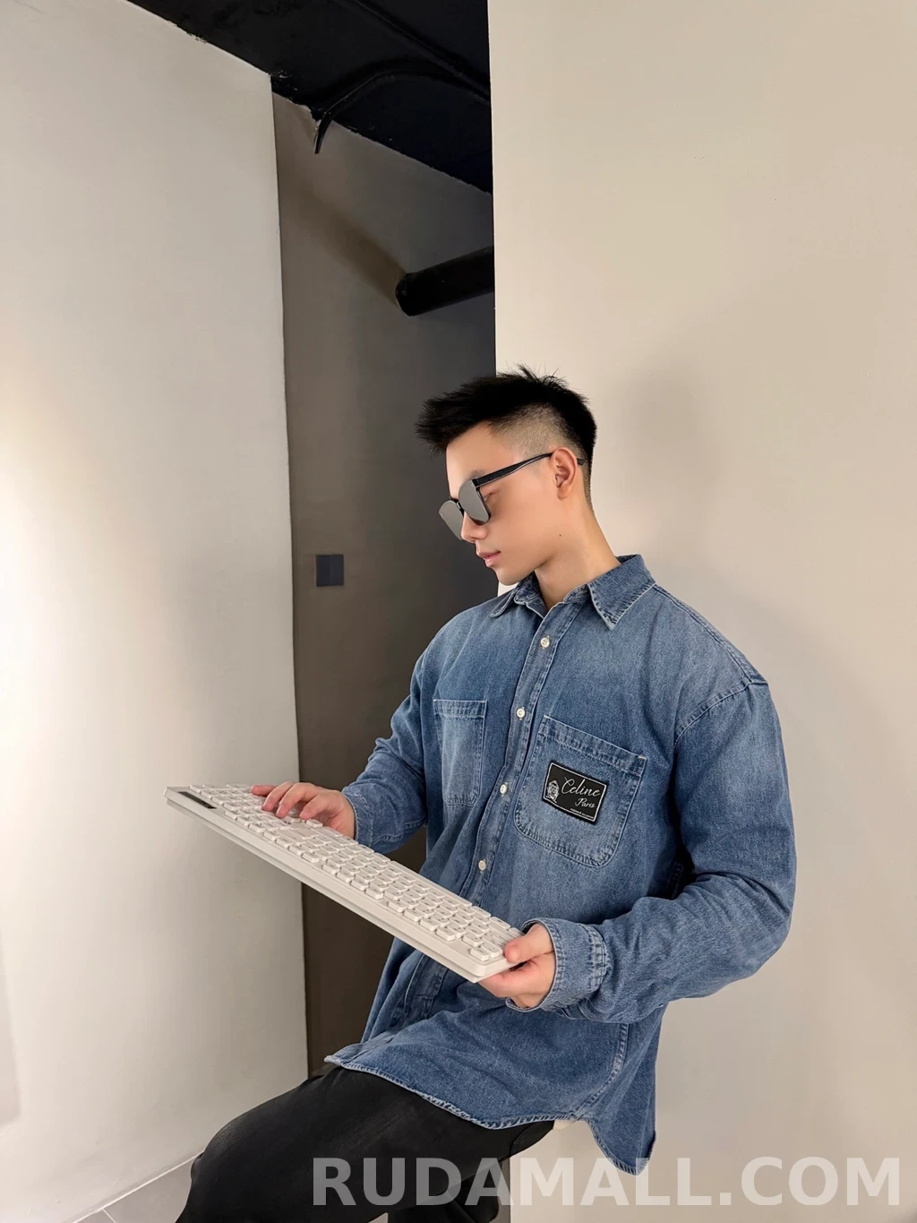 셀린느 셀린느 데님 셔츠 상세 이미지