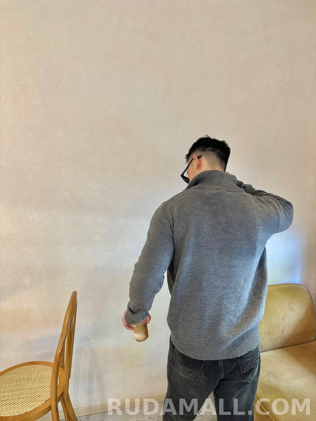 셀린느 셀린느 하프집 니트 상세 이미지