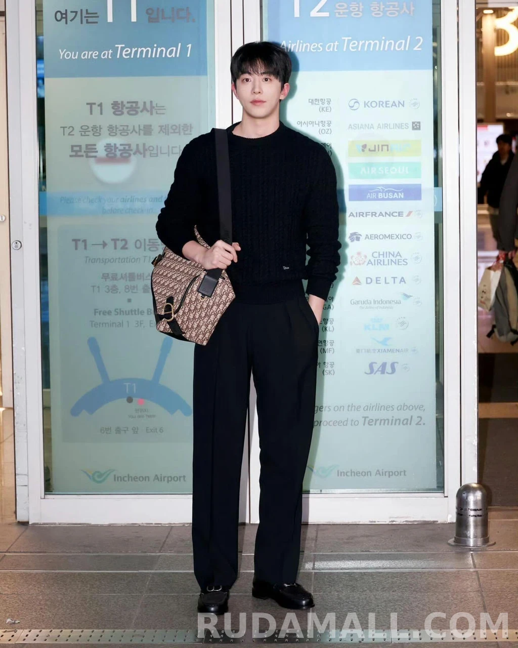 디올 디올 꽈배기 니트 상세 이미지