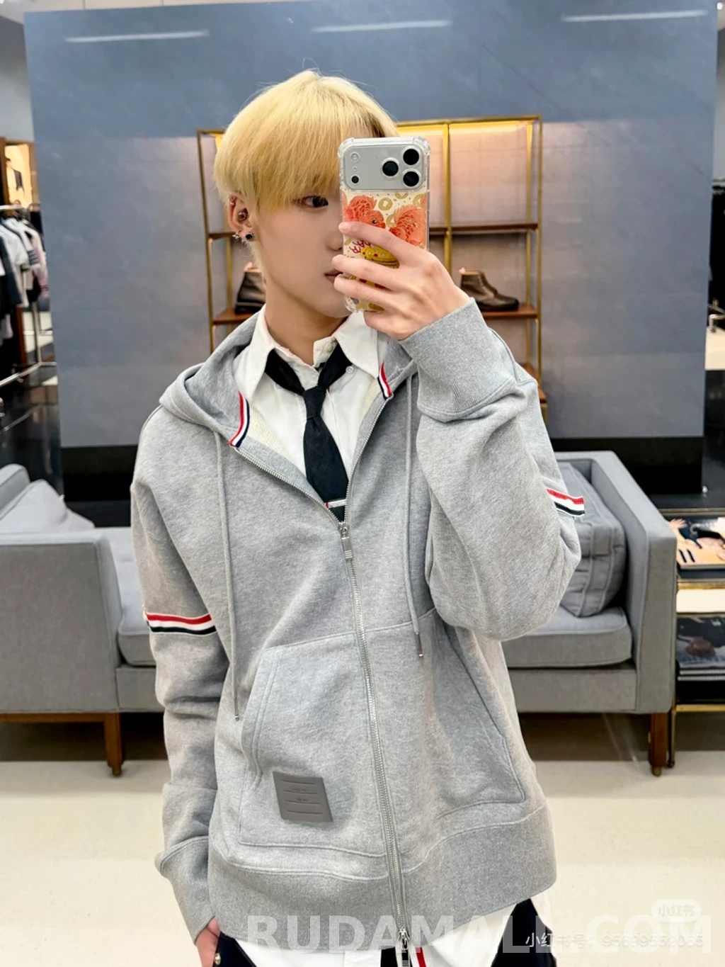 톰브라운 톰브라운 후드집업 상세 이미지
