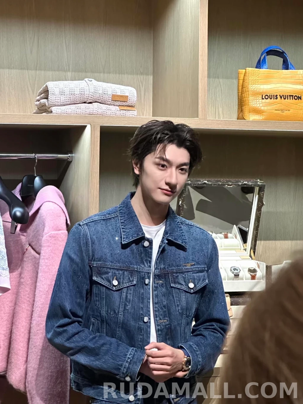 루이비통 루이비통 큐빅 데님 재킷 상세 이미지