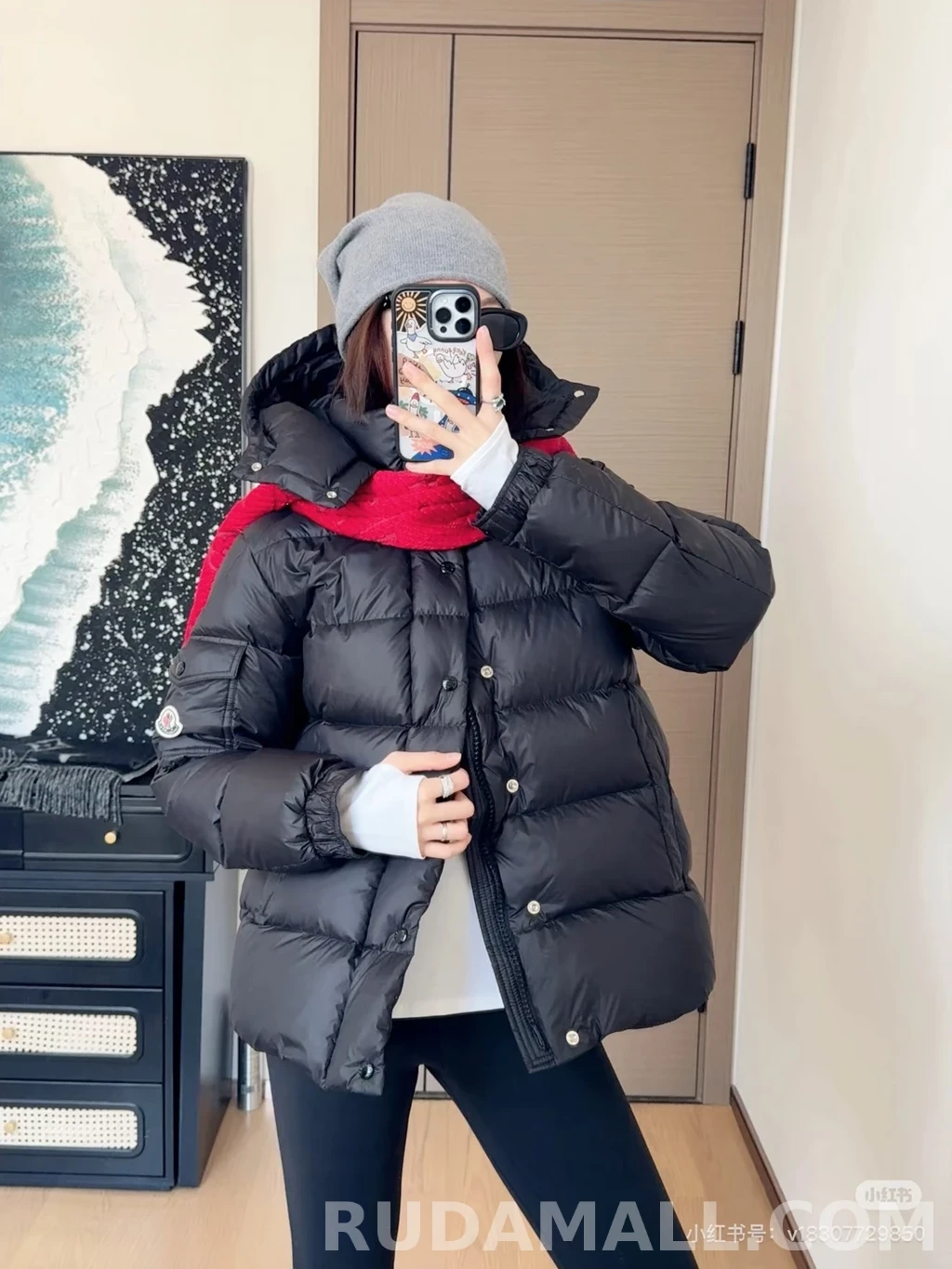 몽클레어 몽클레어 매트 패딩 상세 이미지