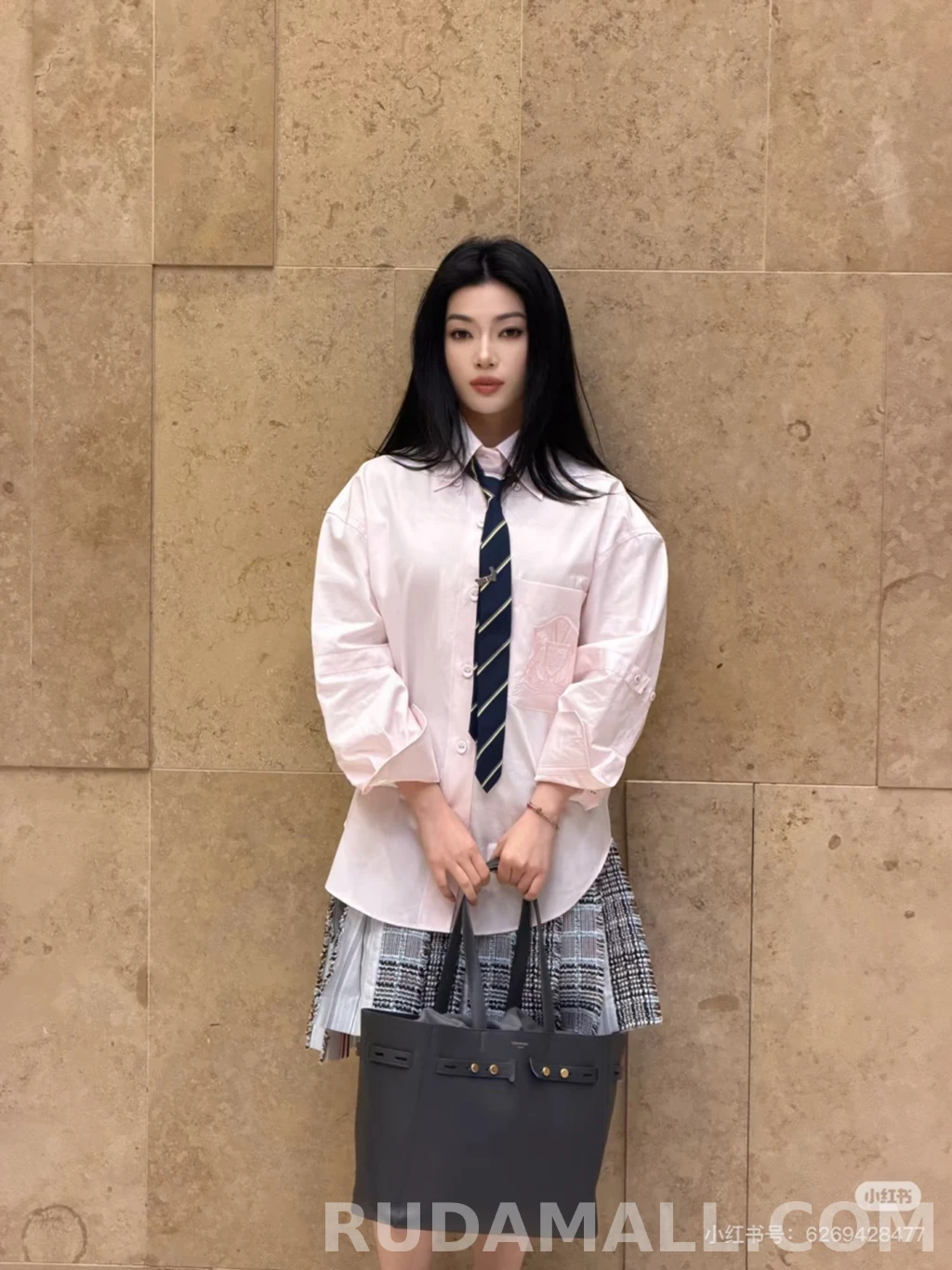 톰브라운 톰브라운 문장 셔츠 상세 이미지