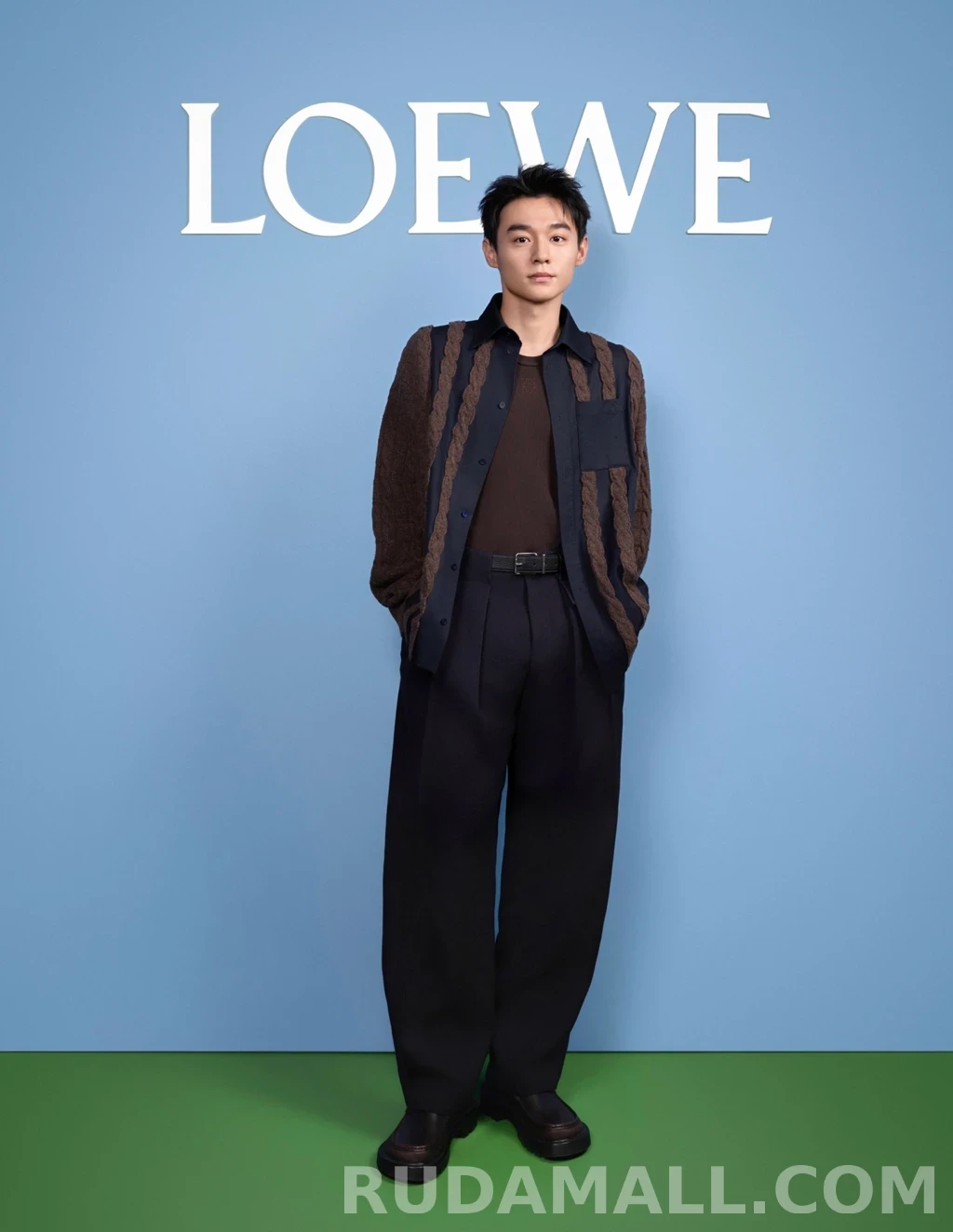 로에베 로에베 니트스플라이스 셔츠 상세 이미지