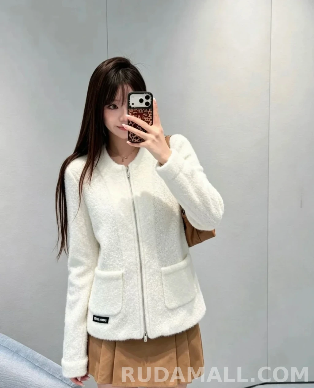 미우미우 미우미우 부클 집업 상세 이미지