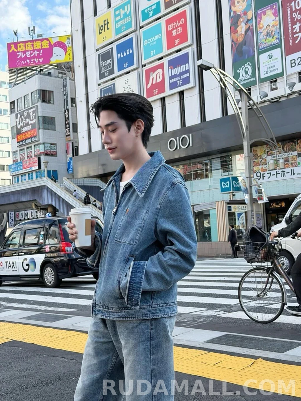 아미 아미 워시드 데님자켓 상세 이미지